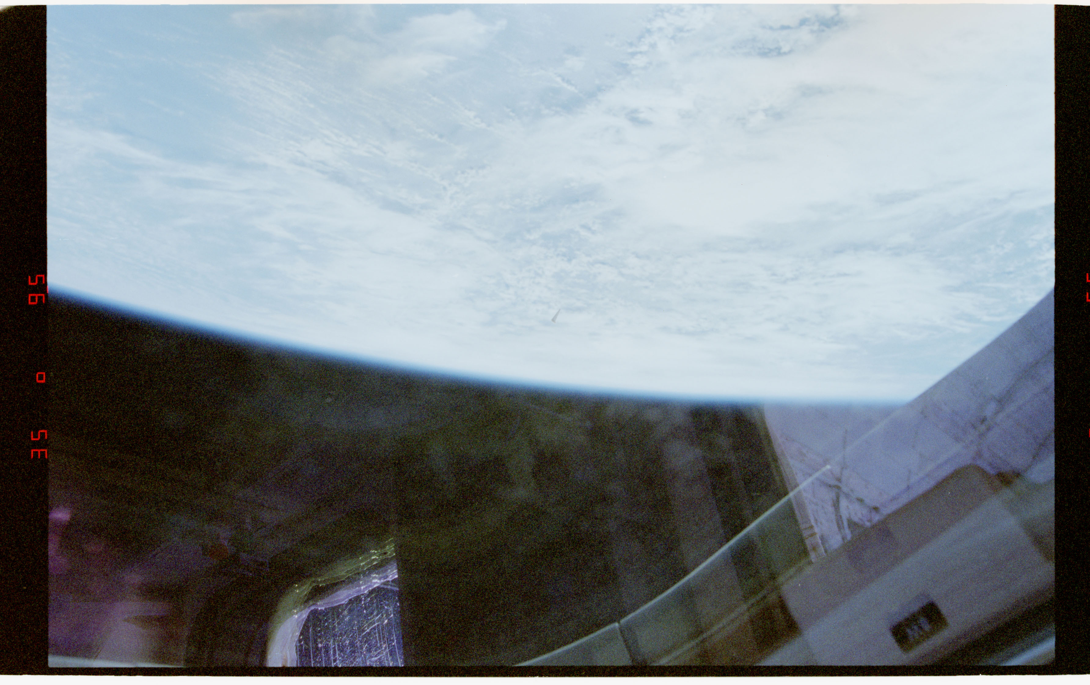 Official source image: NASA UAP D032 STS 80 Unidentified Object Image3 1996