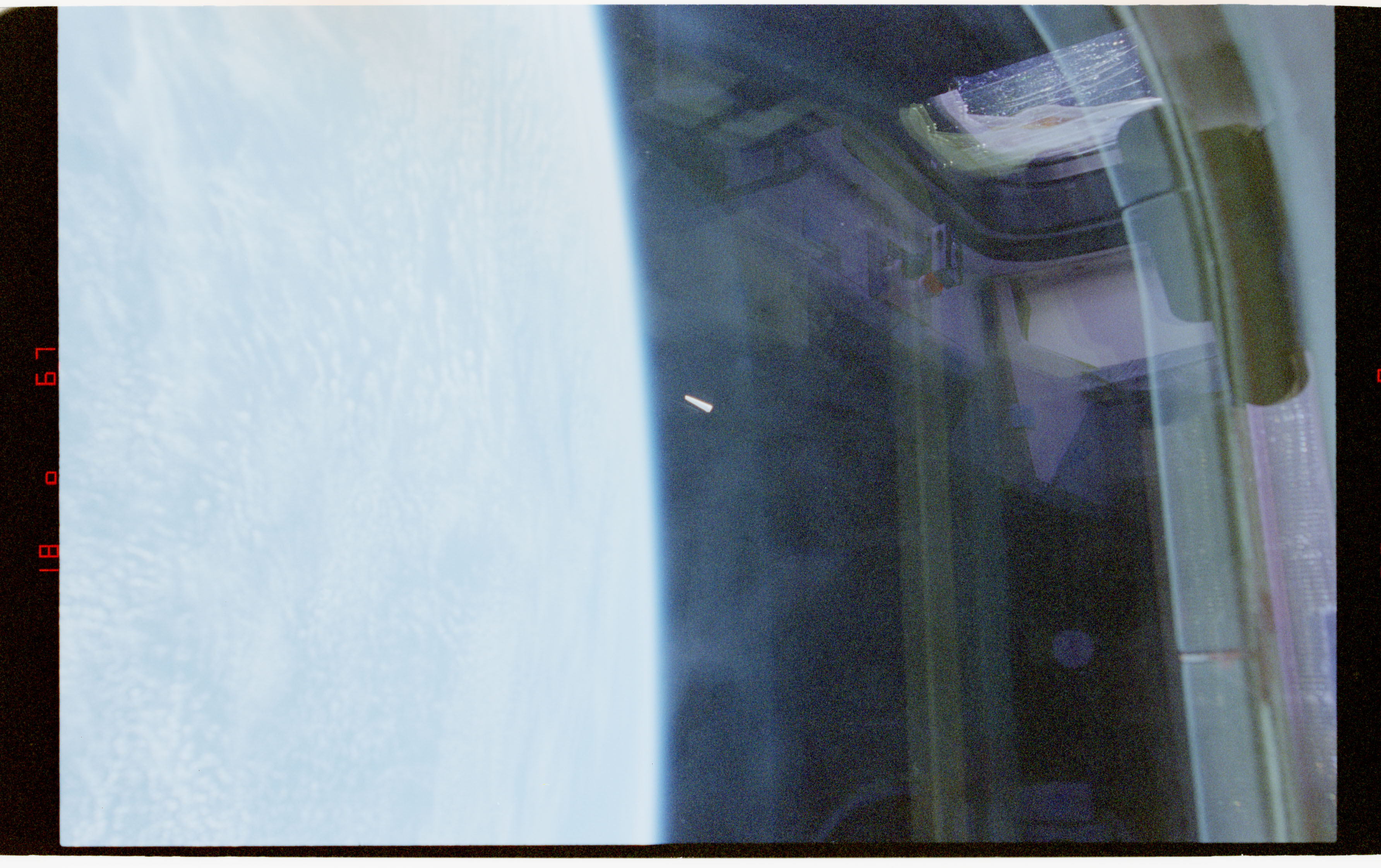 Official source image: NASA UAP D030 STS 80 Unidentified Object Image1 1996